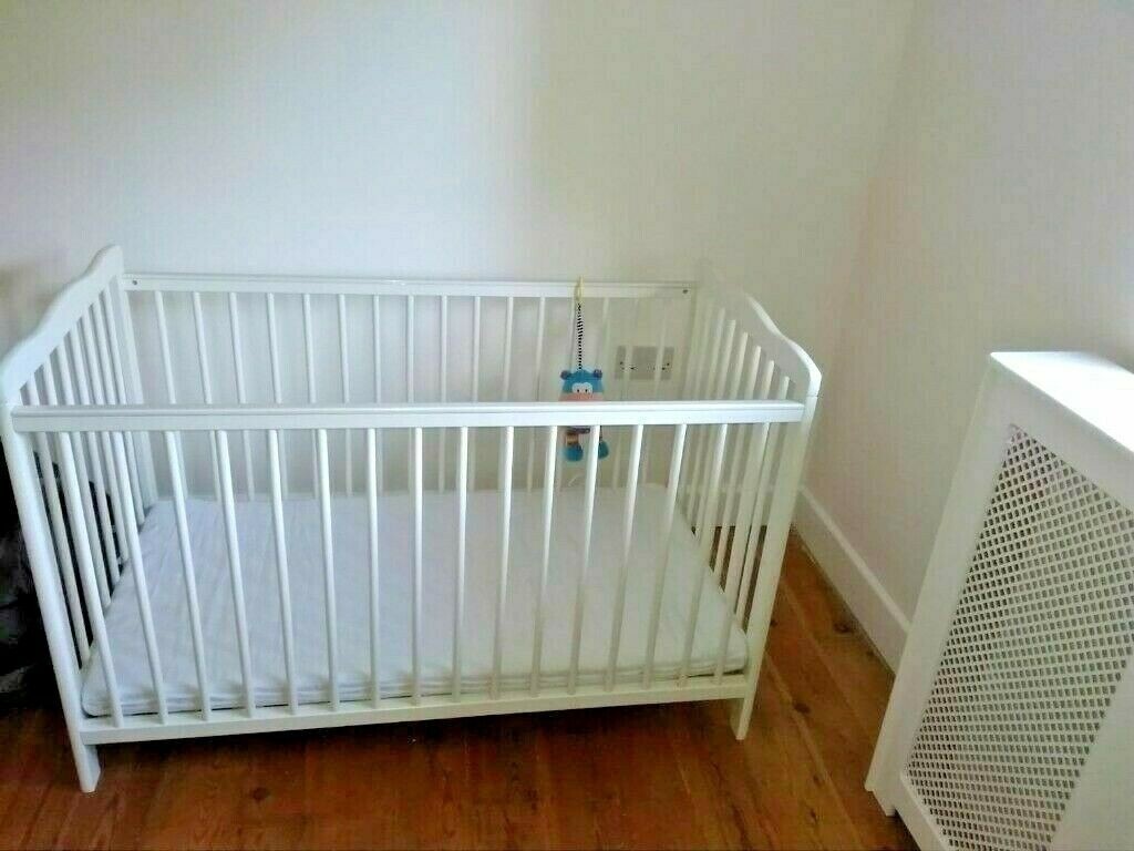 mcc wooden baby cot bed